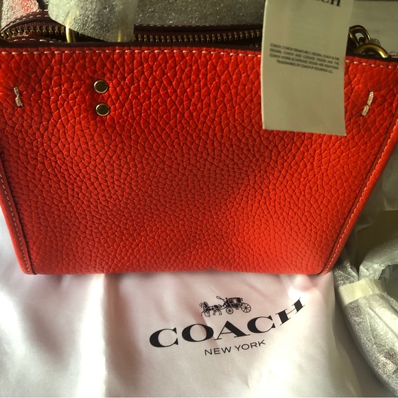 🌹 RARE Coach Rogue 17 with Custom Tea Roses - Picture 5 of 12